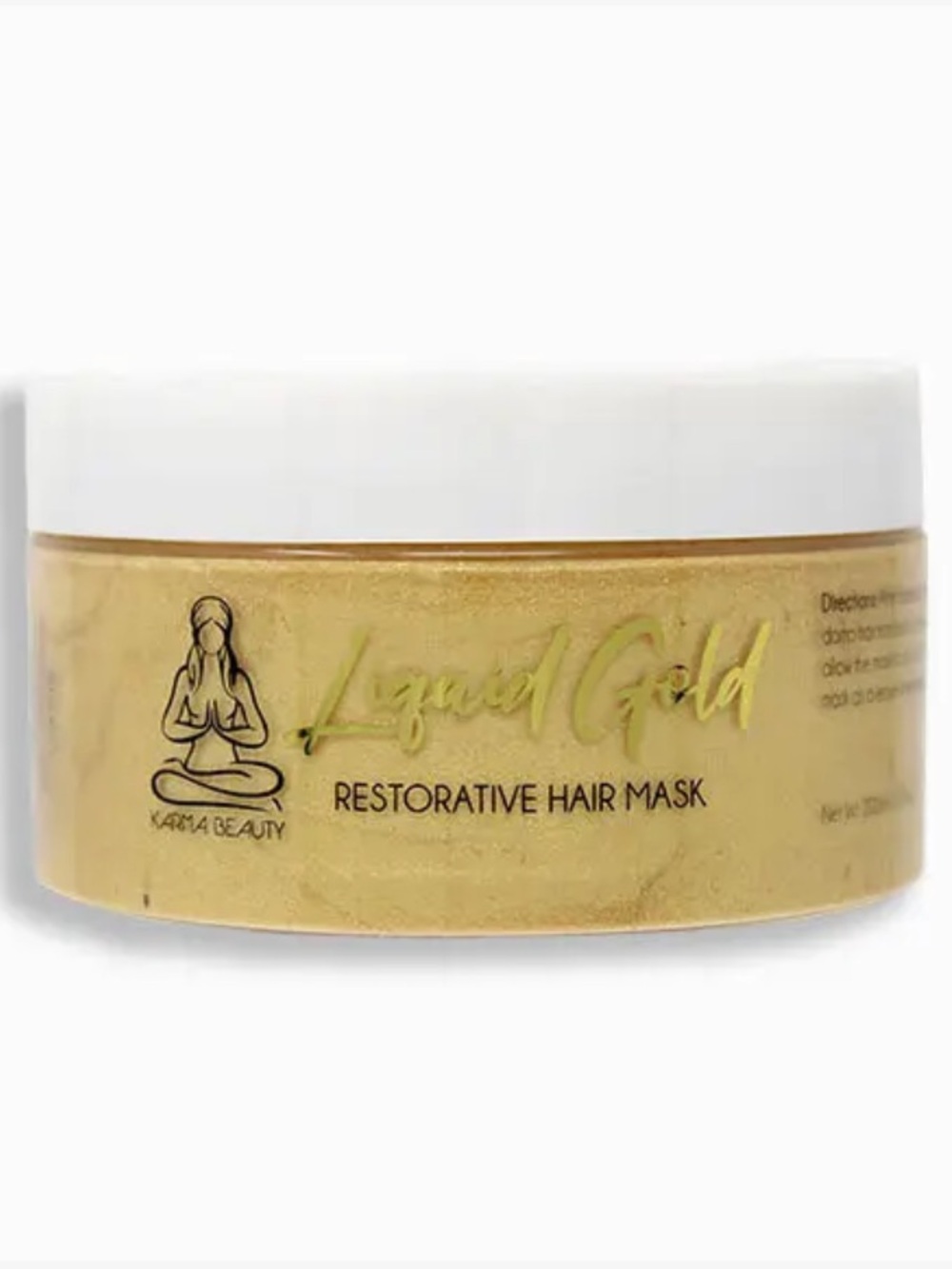 KARMA BEAUTY Restorative Liquid Gold Hair Mask 200ml BRAND NEW/SEALED